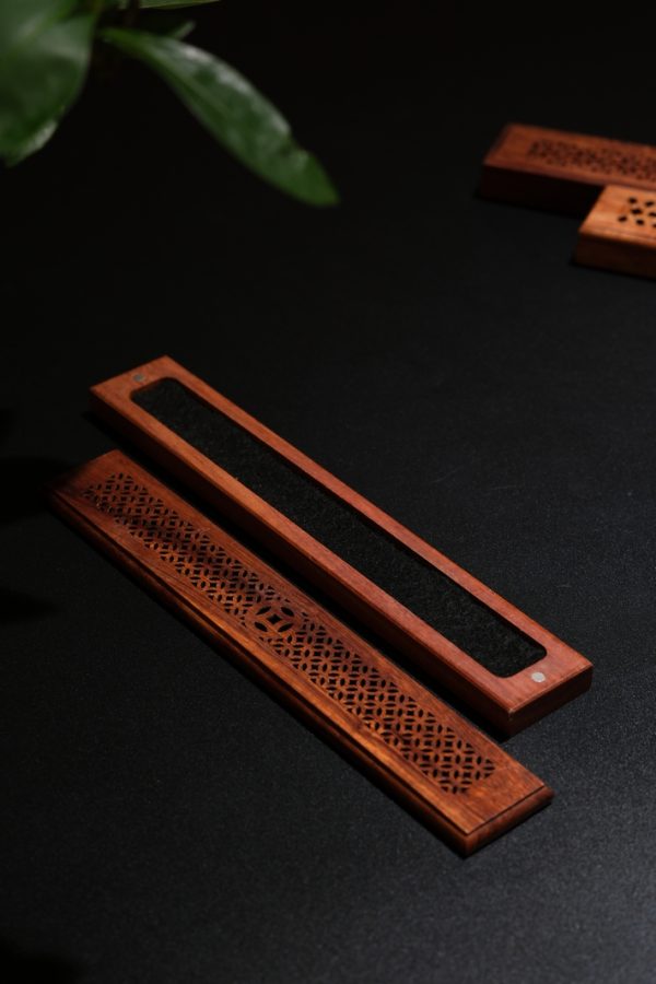 HỘP GỖ ĐỐT NHANG KHÔNG TĂM